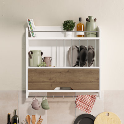 Ailyne 2 Piece Accent Shelf
