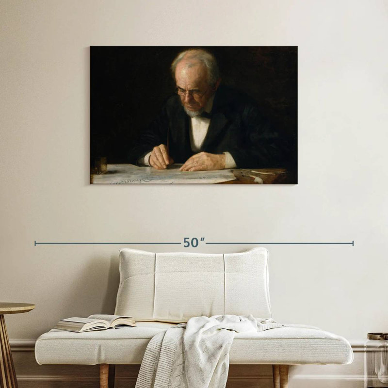 Senne The Writing Master, 26" H x 39" W