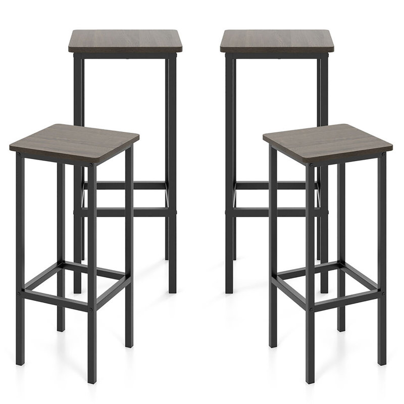 Audelio Counter Stool, Gray