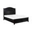 Charcoal Brown Queen Platform Bed With Bedroom Storage, Classic Look Drawer Storage
