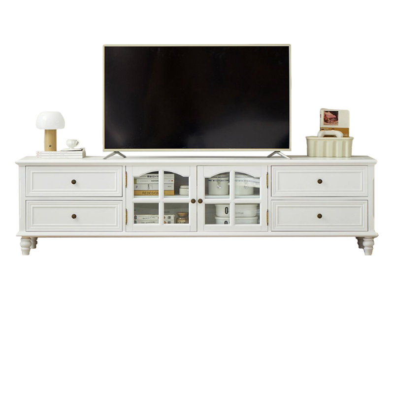 Lizzie, White, 21.65"H x 82.67"L x 15.75"W
