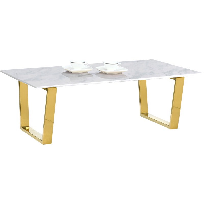 Honeoye Coffee Table, Gold