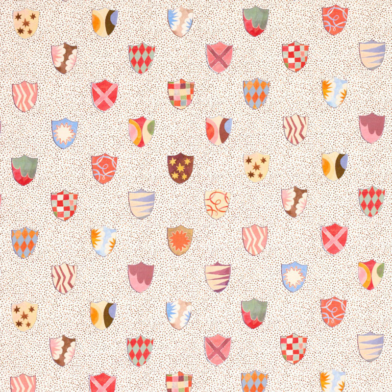 Tissu héraldique Schocalacher x Happy Menocal, Sprezzatura