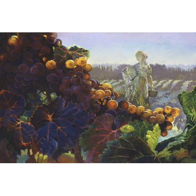 Tuscany Bounty 1 Piece Wrapped Canvas Painting