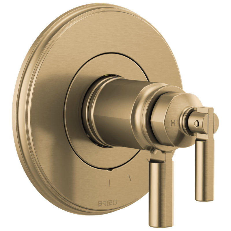 Invari® TempAssure® Thermostatic Valve Only Trim, Luxe Gold