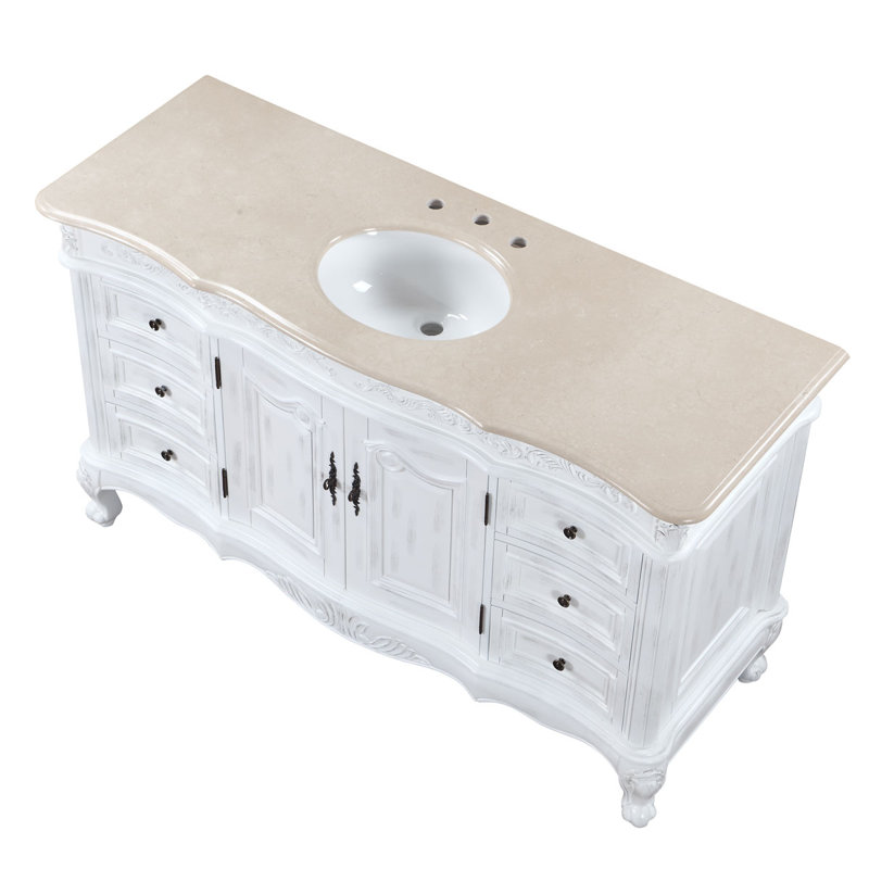Ensemble de meuble-lavabo simple 60 po Ajub