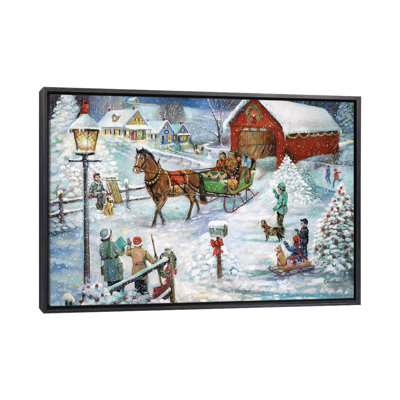«Sleigh Ride» par Ruane Manning - reproduction d'art