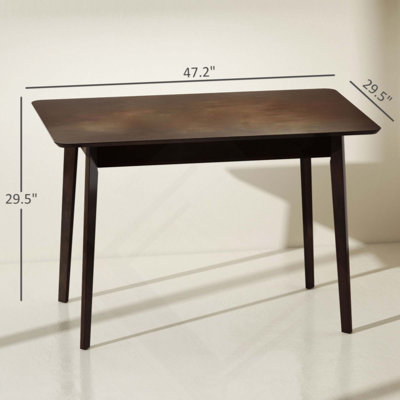 Mid-Century Modern Kitchen Table,Rectangle Dining Table,For Your Home