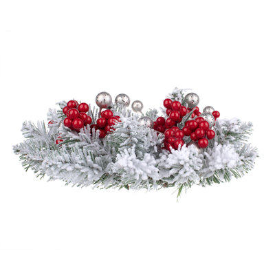 Adjustable Candle Ring Mini Wreath