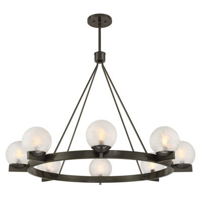 Darien 8-Light Chandelier in Bronze