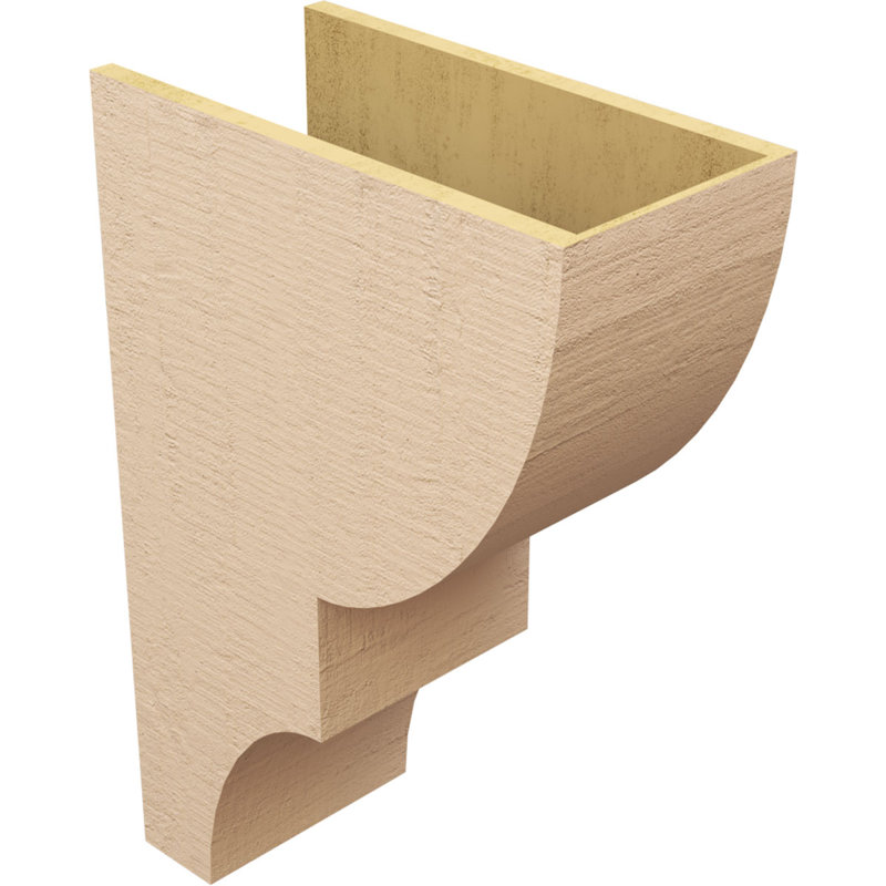 Bois de cèdre brut Ridgewood, Corbeau apprêté Ridgewood, H 33 po x l 11 po x P 22 po