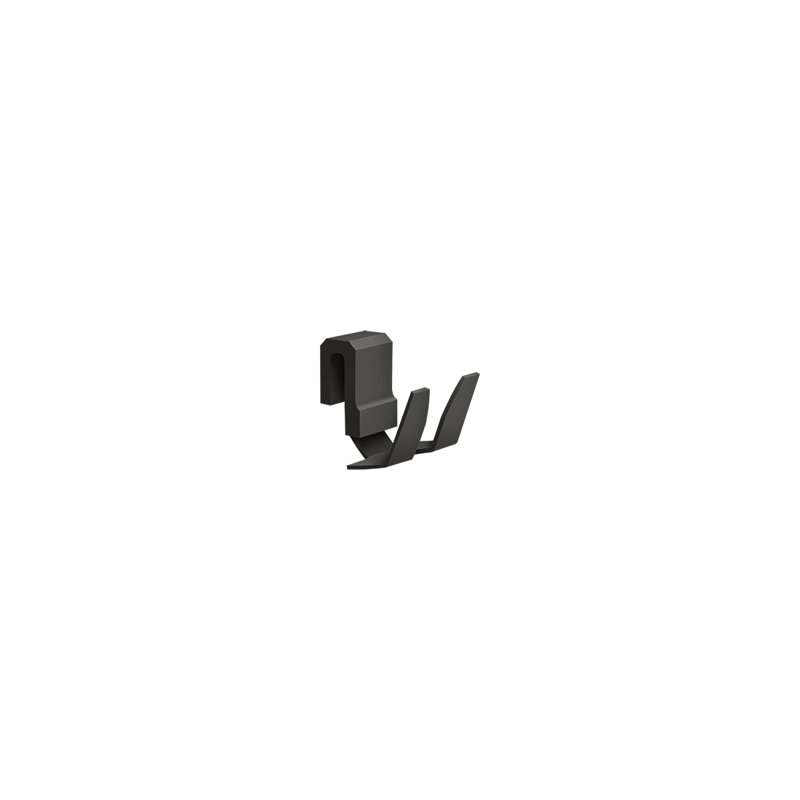 Deltana WBHOOK-10B Solid Brass Wire Basket Hook in Oil-rubbed Bronze, Oil Rubbed Bronze