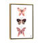 «Butterfly Trio», art encadré-49840507-49840498