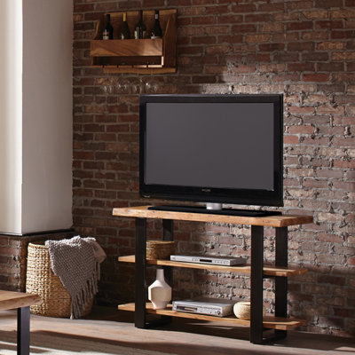 122cm Solid Wood Top Console Table