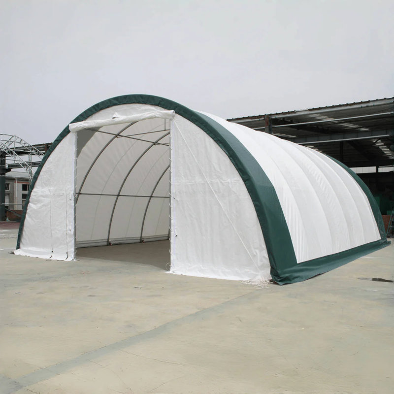 Abri de rangement à arche simple, H 180 po x l 360 po x P 480 po