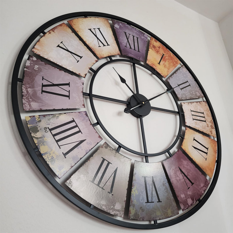 Metal Wall Clock