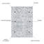 Tapis lavable antidérapant TOUCAN K5644-4 - 5 pi x 7 pi
