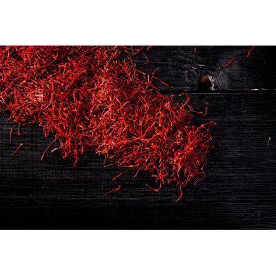 Saffron by Orinoco-art - Wrapped Canvas Print