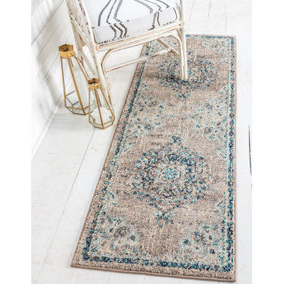 Tapis à motif oriental gris Pennylane