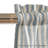 Linen Blend Striped Window Valance -1818519358