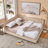 Corner Bed With Grid Design, Modern Space-Saving Daybed-1361491463-1354885091