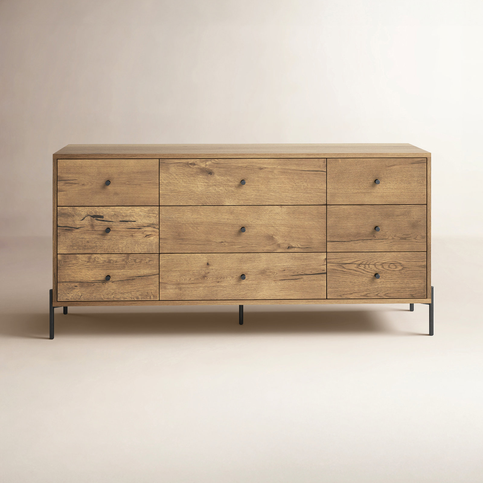 Aceton 9 - Drawer Double Dresser