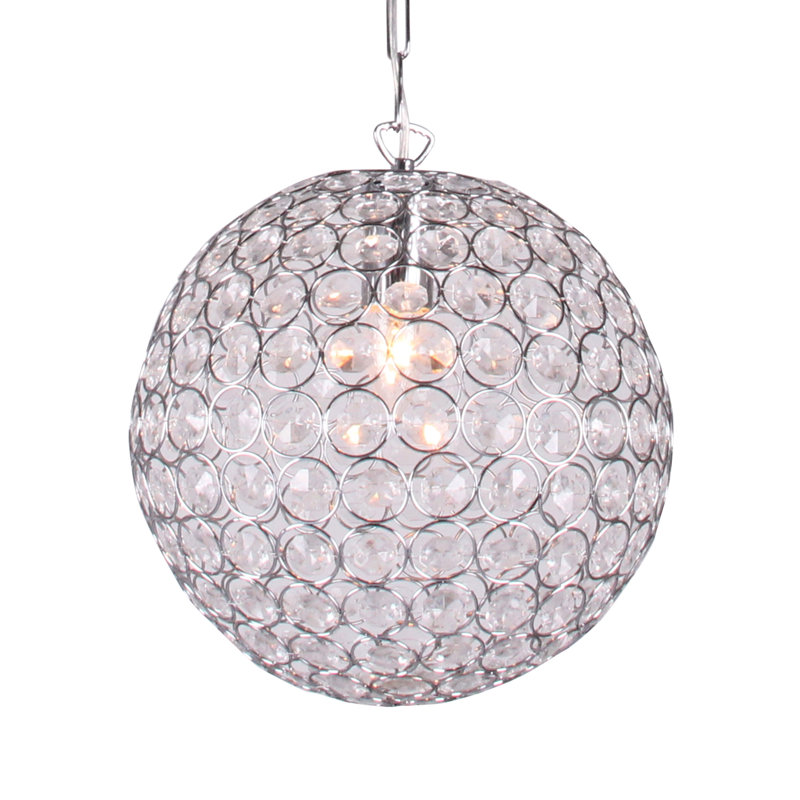 1 - Light Chrome Sphere Pendant