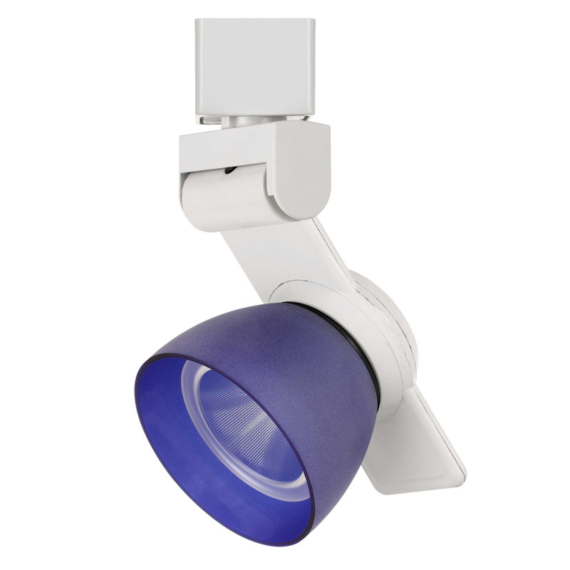 Tête de luminaire à DEL, Givre bleuté, Blanc