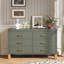 Commodes et commodes spacieuses en bois d'olivier, solution de rangement moderne pour enfants