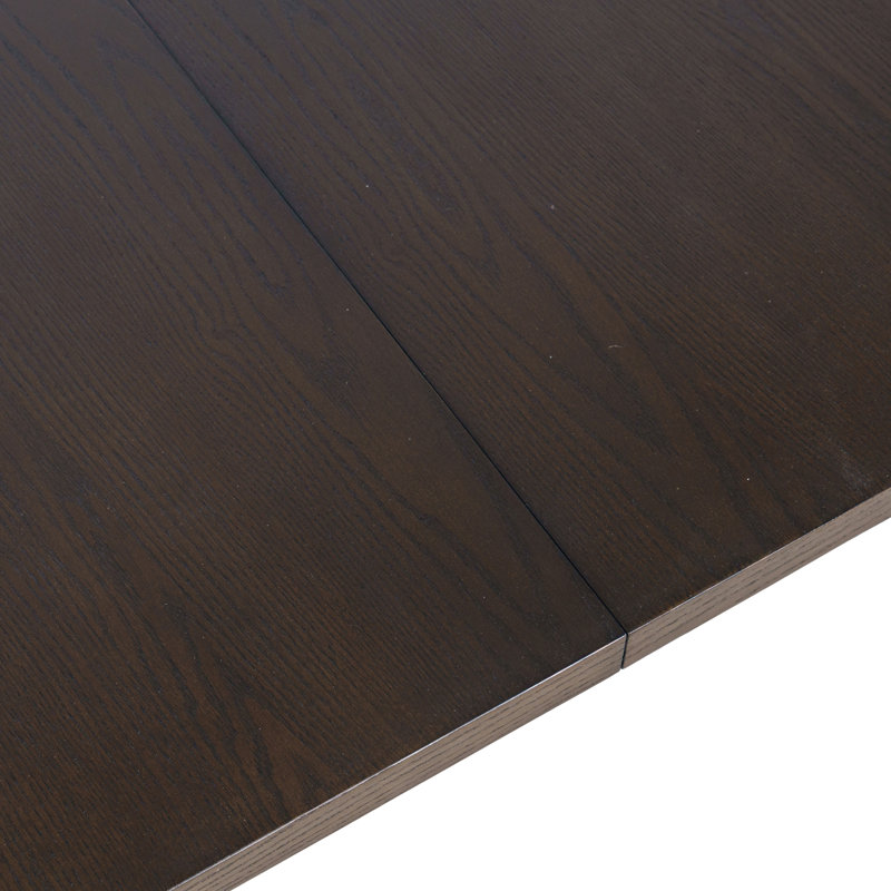 Table de salle à manger Lang Modern, Marron foncé
