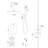 Matte Black 10 Inch Square Ceiling Mount Dual Shower Head System With - Scald Feature, Rainfall Spray Pattern, And Handheld For Comfort Easy Installation, Included
