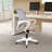 Nectara Space-Saving Ergonomic Home Office Chair with Mesh Back and Armrests-108053326