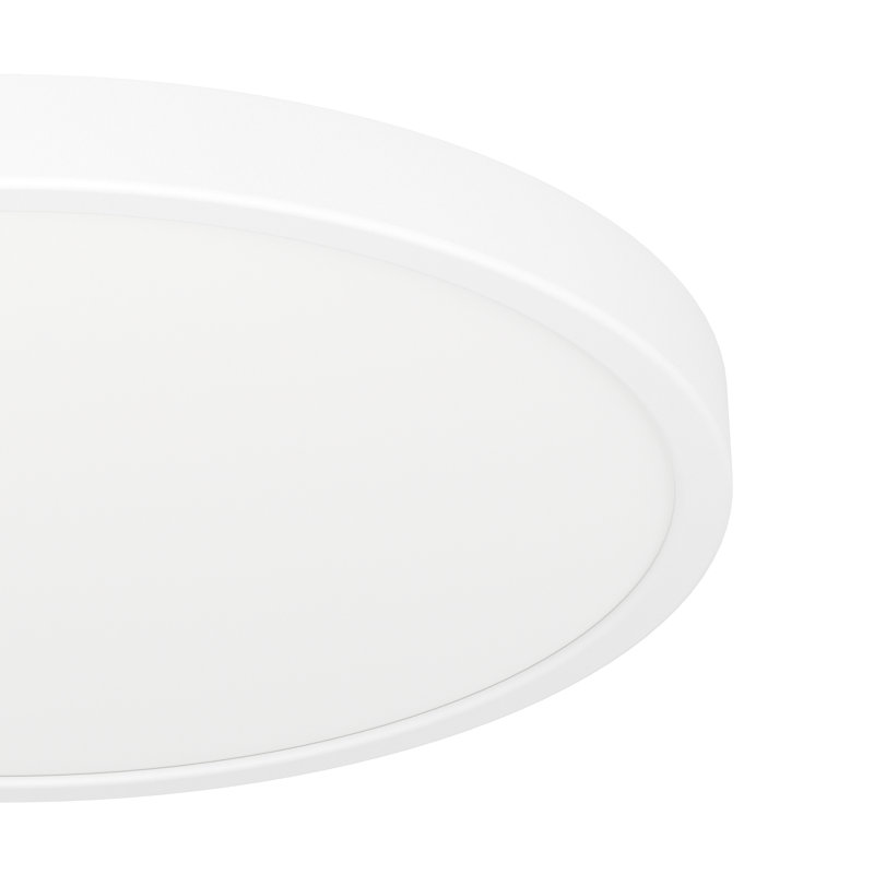 Denean LED Flush Mount, Black
