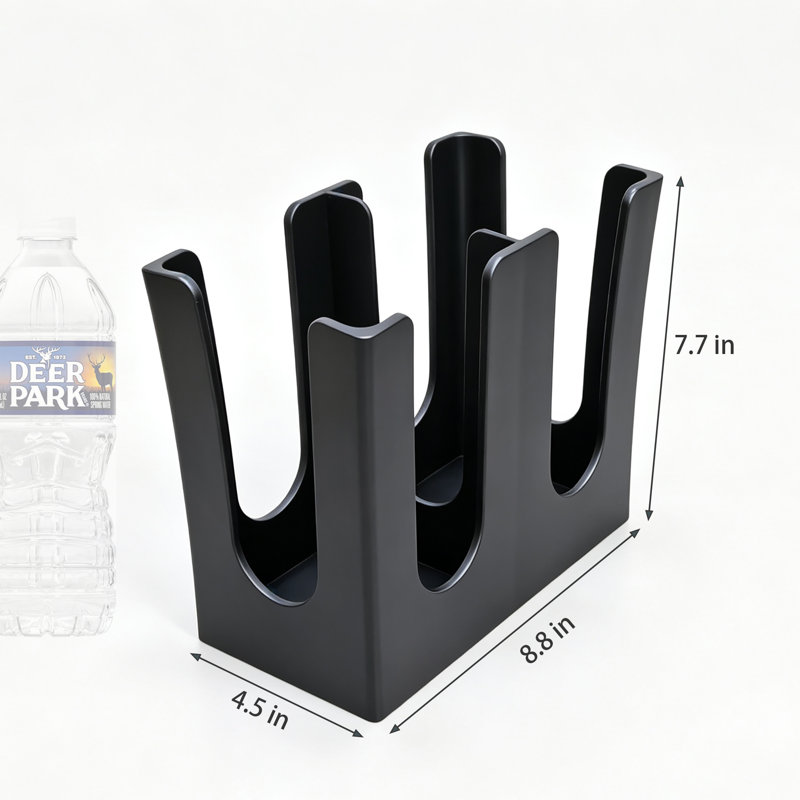 Distributeur de gobelets en papier jetables FixtureDisplays® pour bar à café, présentoir de comptoir pour gobelets et couvercles, idéal pour cafés, bureaux et maisons, 2 compartiments 1CE18B9A45D642688462462392D290C4