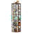 Fortis 54"H x 15.8"W x 15.8"D Rotating Bookcase, Coner bookshelf-933582472-933582473