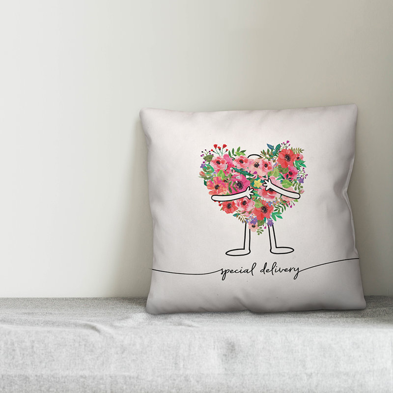 Throw Pillow, 16"H x 16"W