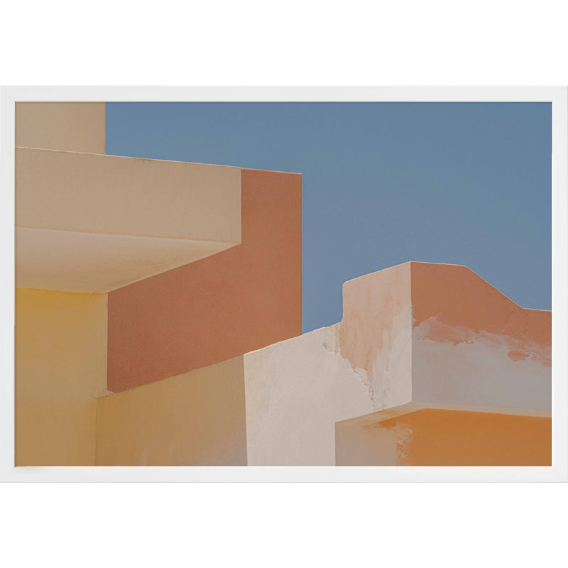 Puzzle by Svetlana Smirnova - Framed Wall Art, 17.5" H x 25" W, White