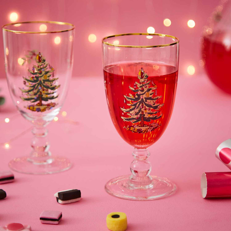 16 Oz Pedestal Goblets, Set of 4