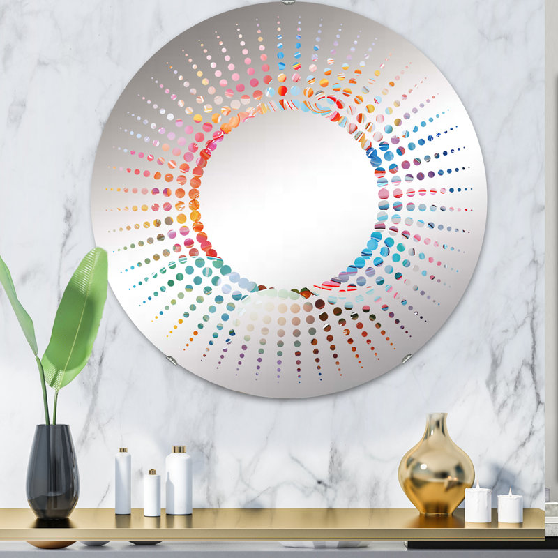 Gwynetta Circle Mirror, 31.4" x 31.4"