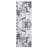 Washable Area Rug Modern Abstract Carpet with Non-Slip Backing, Stain-Resistant Low Pile Floor Rug, Easy Cleaning Foldable Indoor Mats for Bedroom, Living Room, Office-43140617-49917967