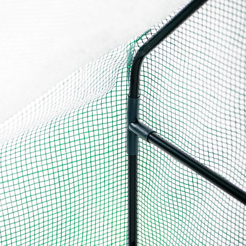 Compact Apex Cloche Plant Protector with Vent Windows Cold Weather Growing Frame  x1, x2