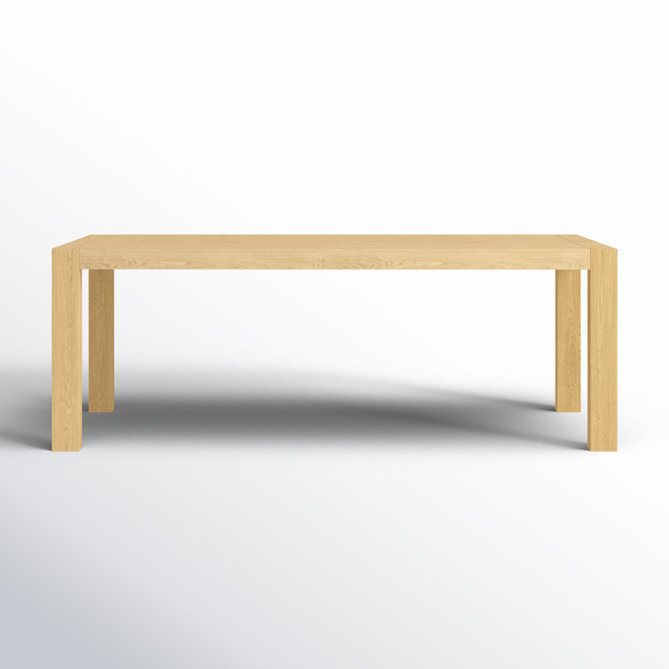 Block 84" Solid Wood Dining Table
