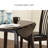 Leanndra 36.38 " Extendable Round with Solid Wood Base Dining Table