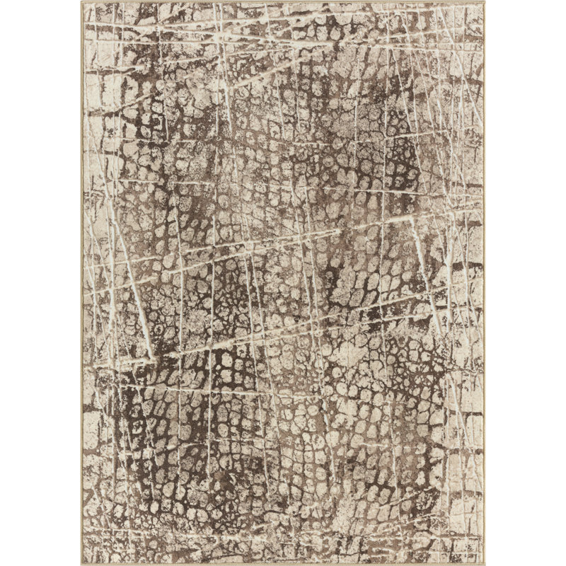 Machine-made Area Rug , Cream, Rectangle 200 x 290 cm