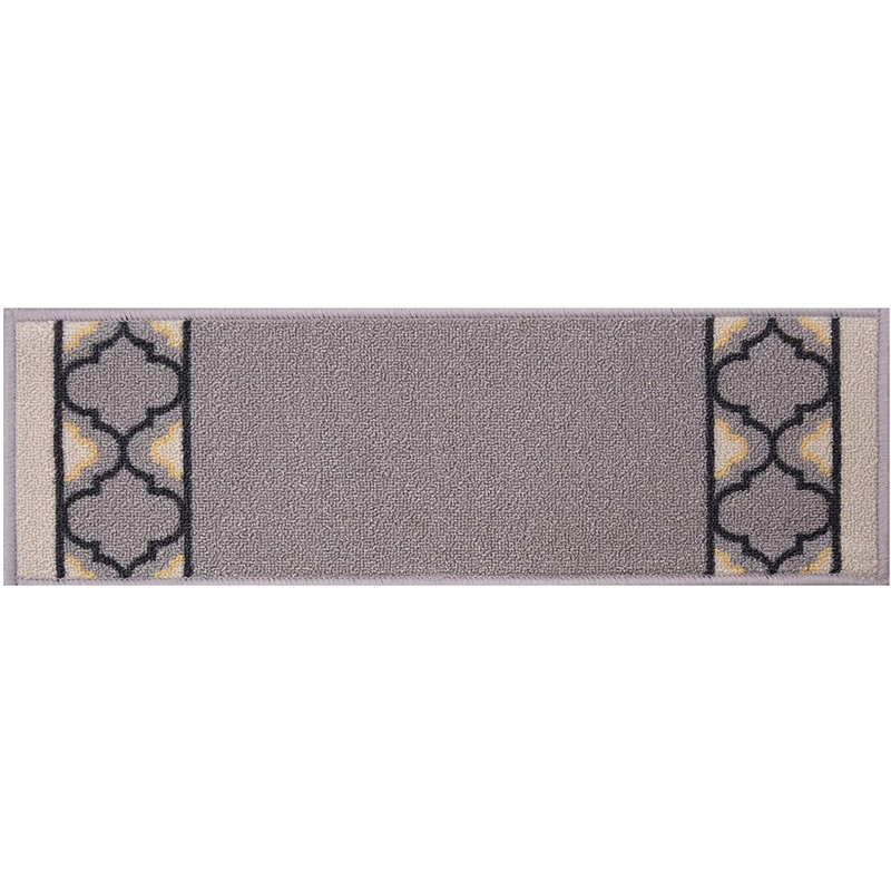 Tapis d'escalier Aramie, Gris, 12 Pieces Included