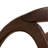 Rozella Solid Wood Curved Arm Chairs