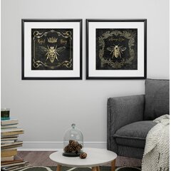 The Stupell Home Decor Collection Anatomy of Honey Bee Pun Charming Bee's  Knees by Daphne Polselli Floater Frame Animal Wall Art Print 17 in. x 21  in. ac-252_ffb_16x20 - The Home Depot