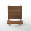 Ensemble de 2 chaises d'extérieur et de jardin en PEHD de style moderniste