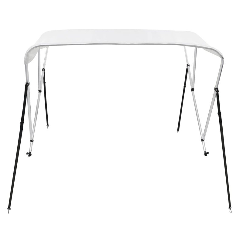 Toile avec cadre en aluminium pour bateau, H 53,9 po x l 72 po x P 70,9 po, Blanc