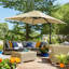 Brentton 245cm Cantilever Parasol-1400716525
